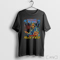 Officials Grim Reaper Welcome To The United Police States Map Surveillance Camera Lighting Graphic