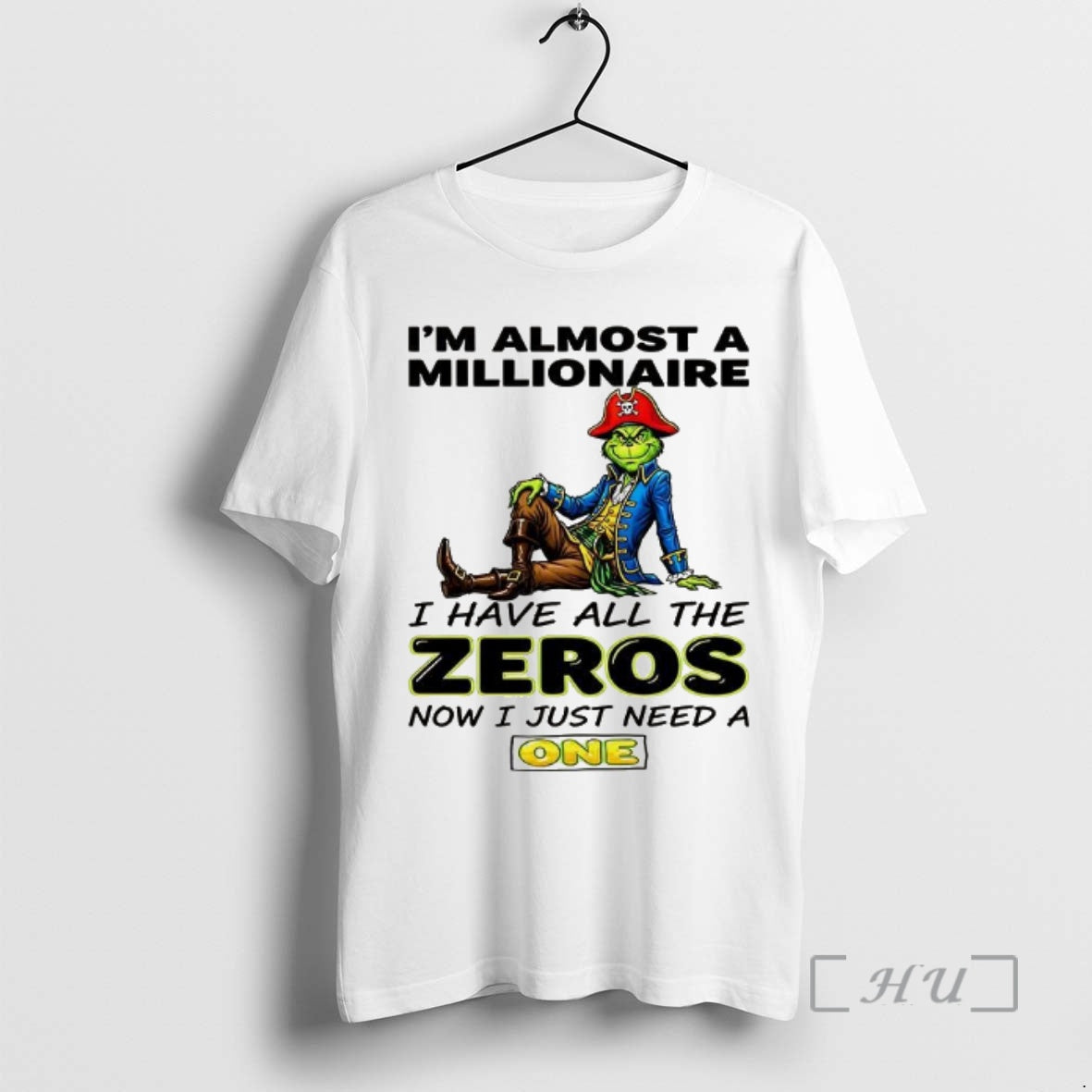 Officials Grinch Im Almost A Millionaire I Have All The Zeros Now Just Need
