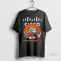 Officials Grinch And Jack Skellington Cisco Hallothanksmas 2 Sided Shirt Sweater