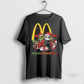 Officials Grinch And Jack Skellington Mcdonalds Hallothanksmas 2 Sided Shirt Sweater