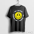 Officials Harrison Bader Wearing Ni Bien Smiley Face T Shirt