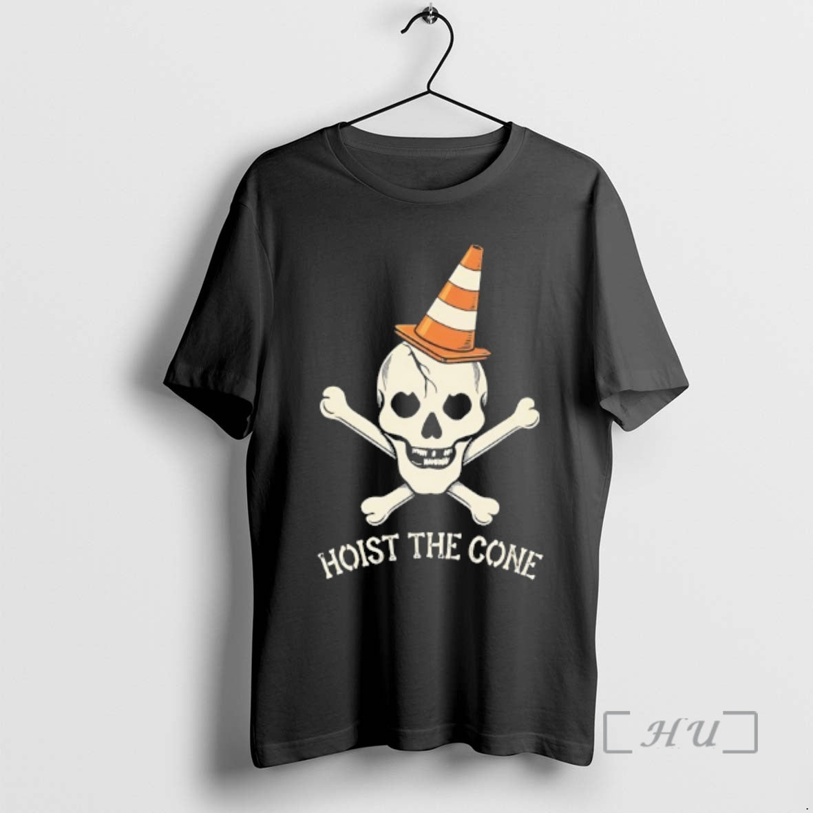 Officials Hoist The Cone Skull And Crossbones