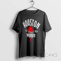 Officials Houston Rockets Basketball 2026 Playoff Participant Stand Logo