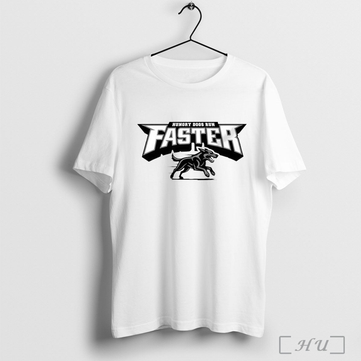 Officials Hungry Dogs Run Faster Posters White T Shirt
