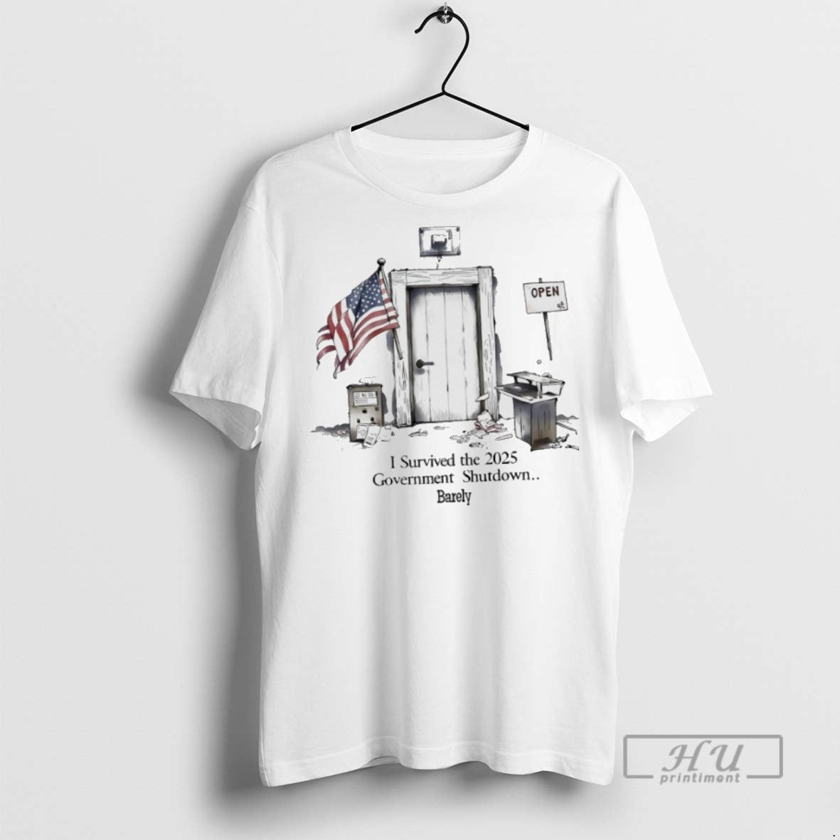 Officials I Survivor The 2025 Government Shutdown Barely T Shirts