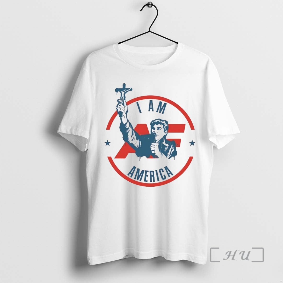 Officials I Am America First Crucifix Circle