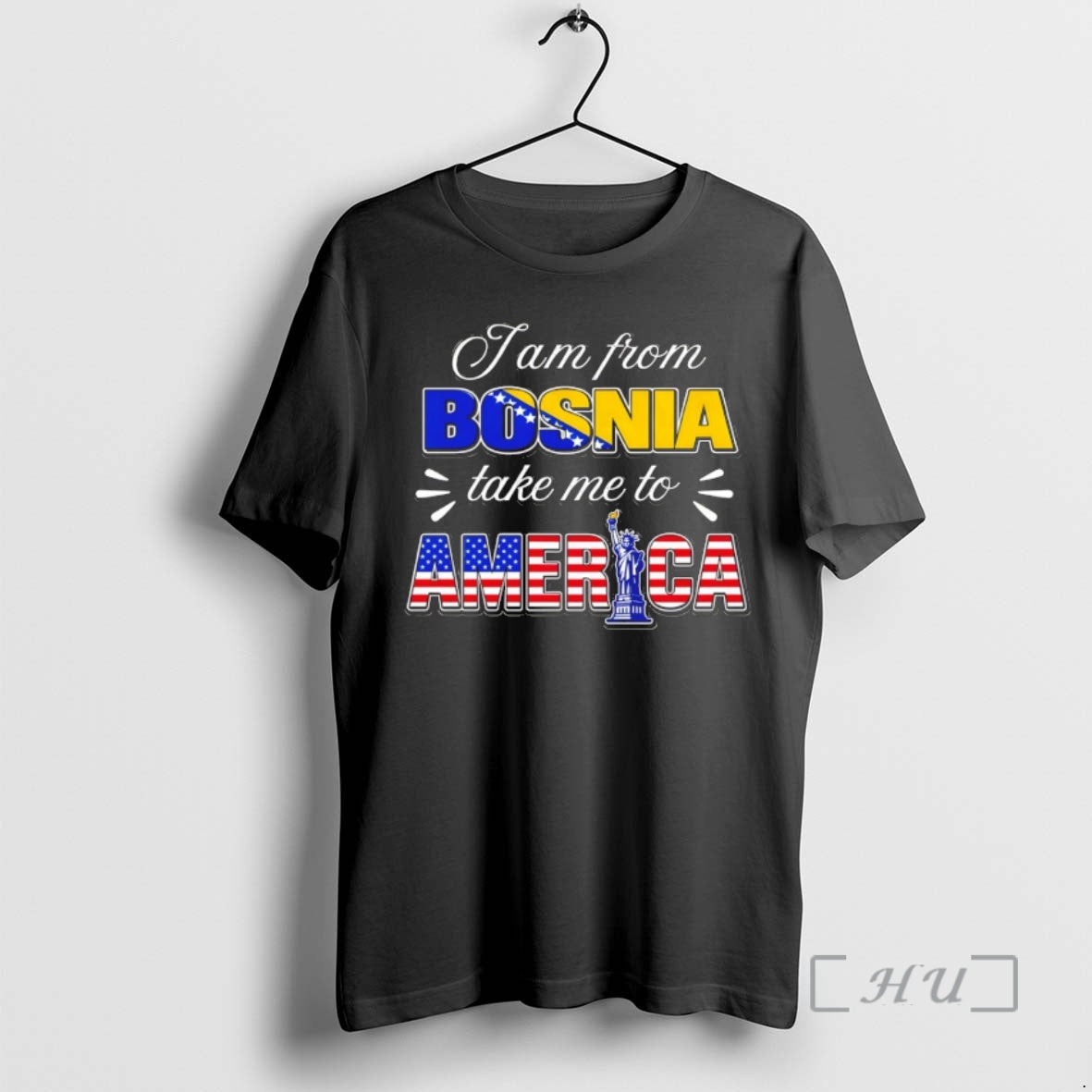 Officials I Am From Bosnia Take Me To American Flag