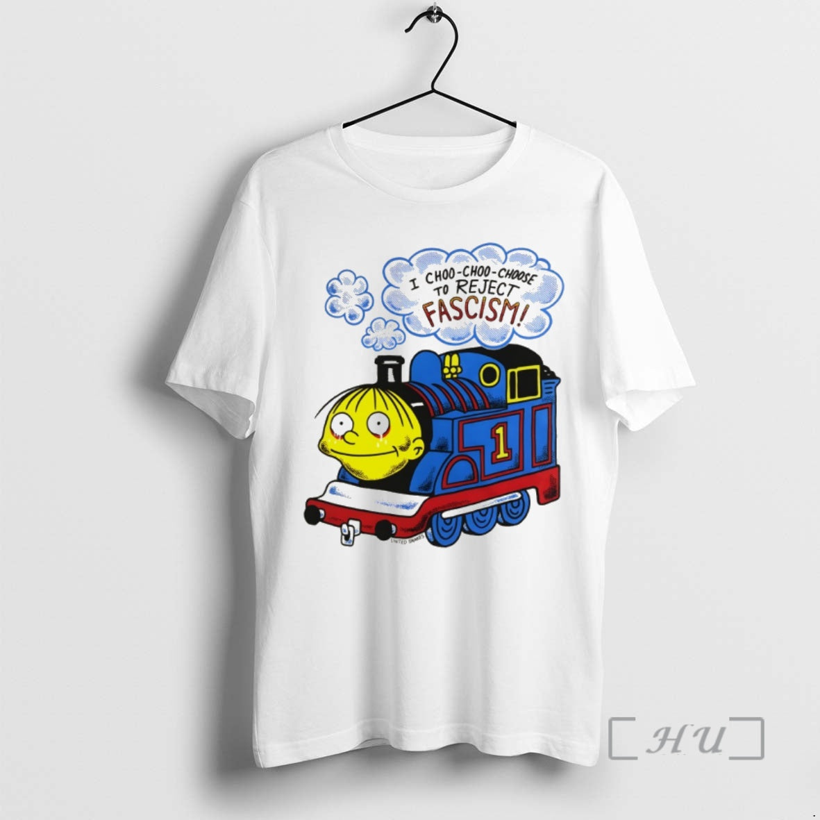 Officials I Choo Choo Choose To Reject Fascism Vintage