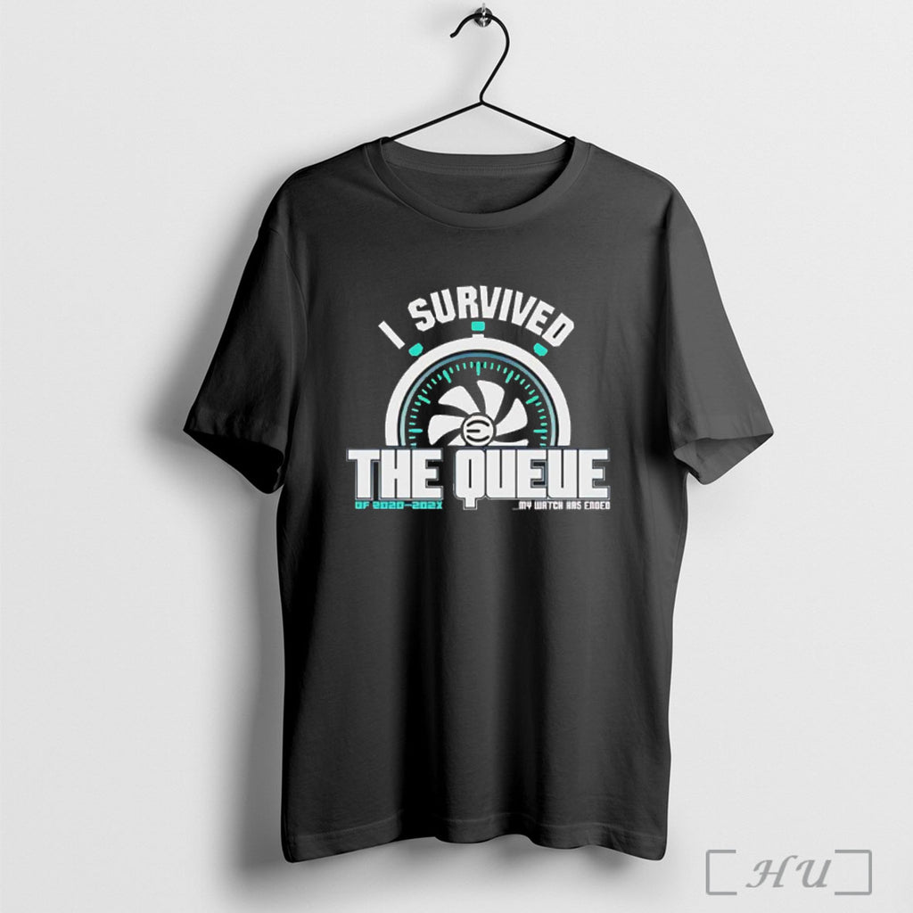 Officials I Survived The Queue T Shirt
