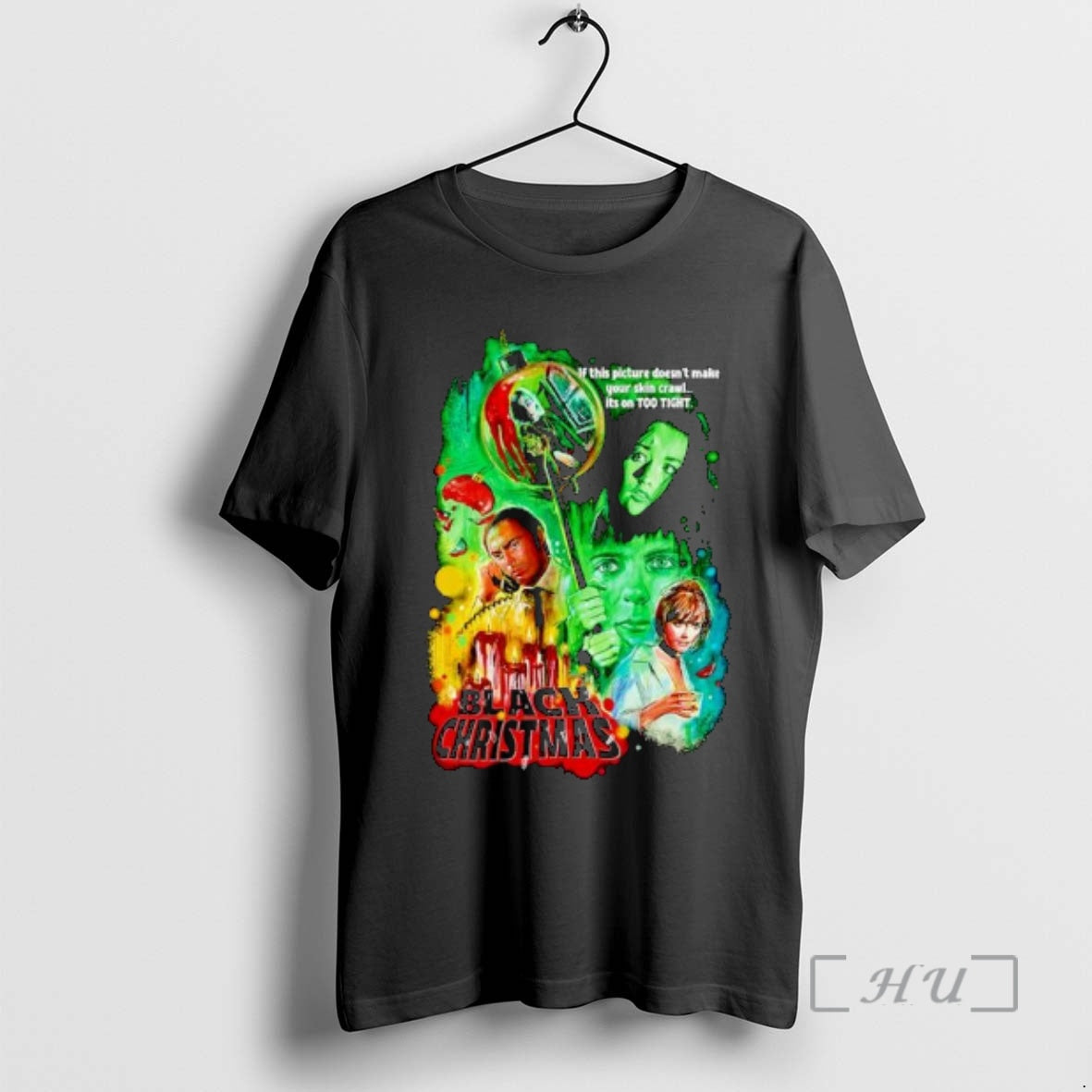 Officials If This Picture Doesnt Make Your Skin Crawl Black Christmas Ornaments Premium T Shirts