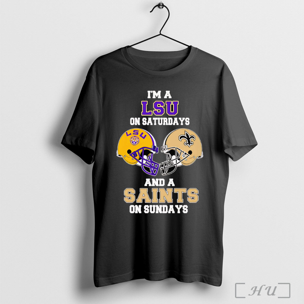 Officials Im A Lsu On Saturdays And A Saints On Sundays T Shirt