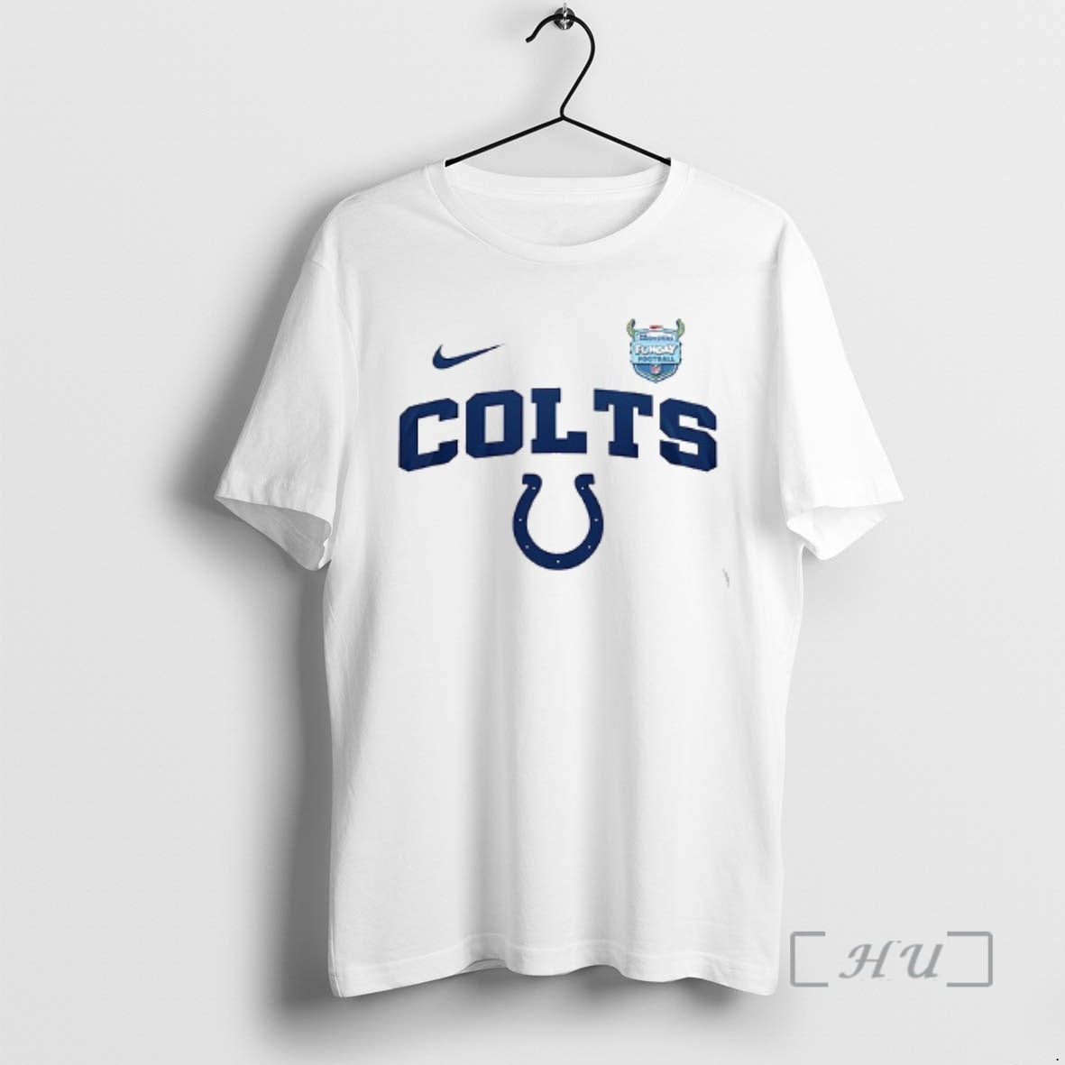 Officials Indianapolis Colts X Monters Inc Funday Football Cartoon Double Sided Graphic Premium T Shirts