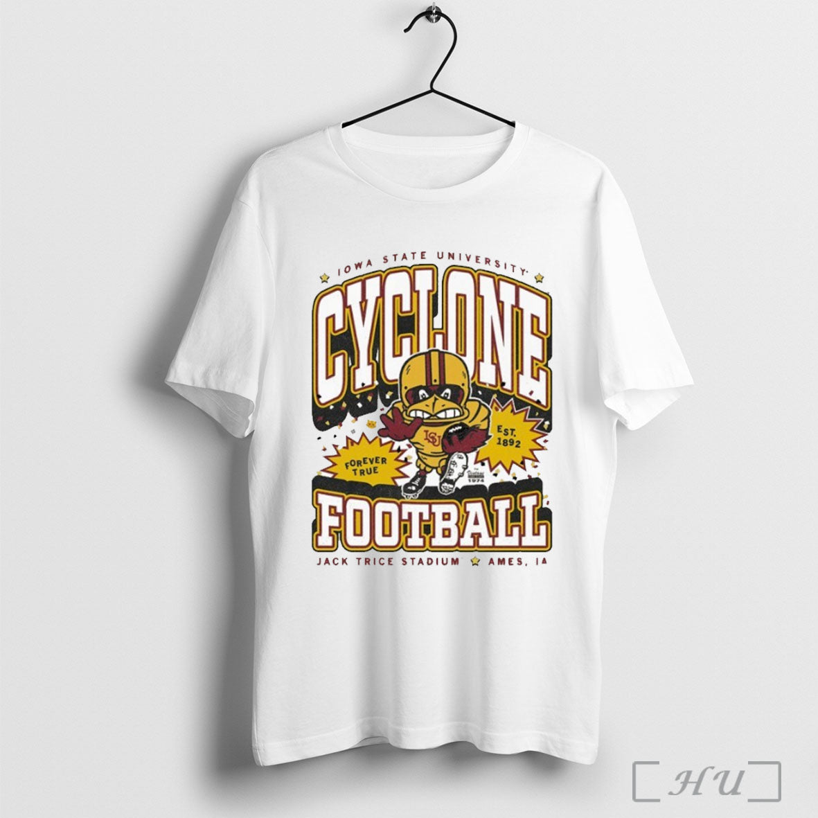 Officials Iowa Cyclone Jack Trice Stadium Ames Ia Forever True Est 1892 Mascot
