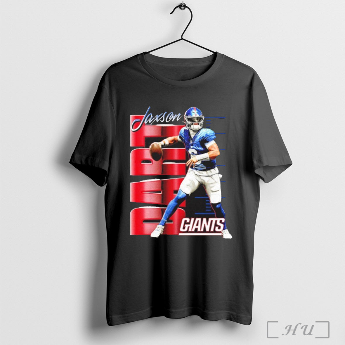 Officials Jaxson Dart New York Giants Celebration Player T Shirt