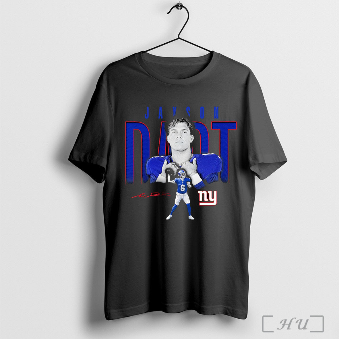 Officials Jaxson Dart New York Giants Humble Shadow Player T Shirt