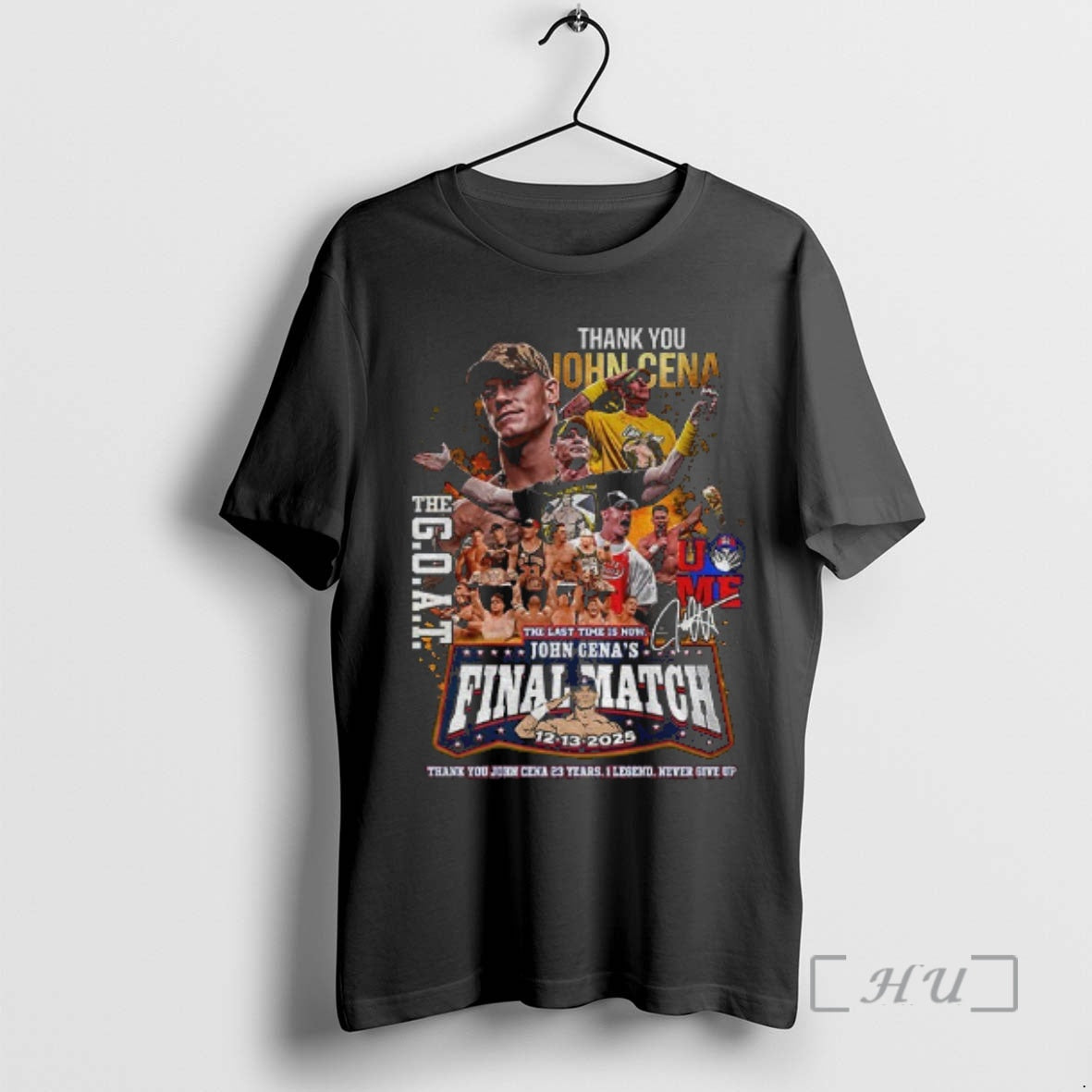 Officials John Cena Thank You The Goat The Last Time Is Now Final Match 12