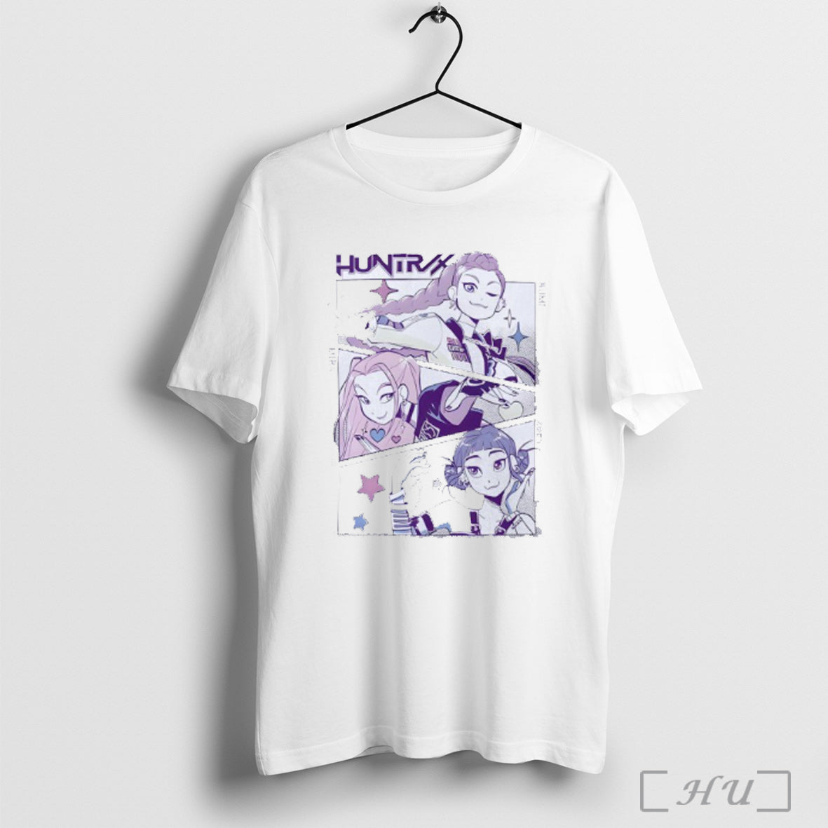 Officials Kpop Demon Hunters Huntrix Rumi Mira And Zoey T Shirt