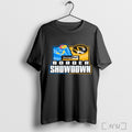 Officials Kansas Jayhawks Vs Missouri Tigers Border Showdown Storage Mart 2025 Logo T Shirt