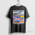 Officials Linfield British Rail Belfast Central Uk Flag