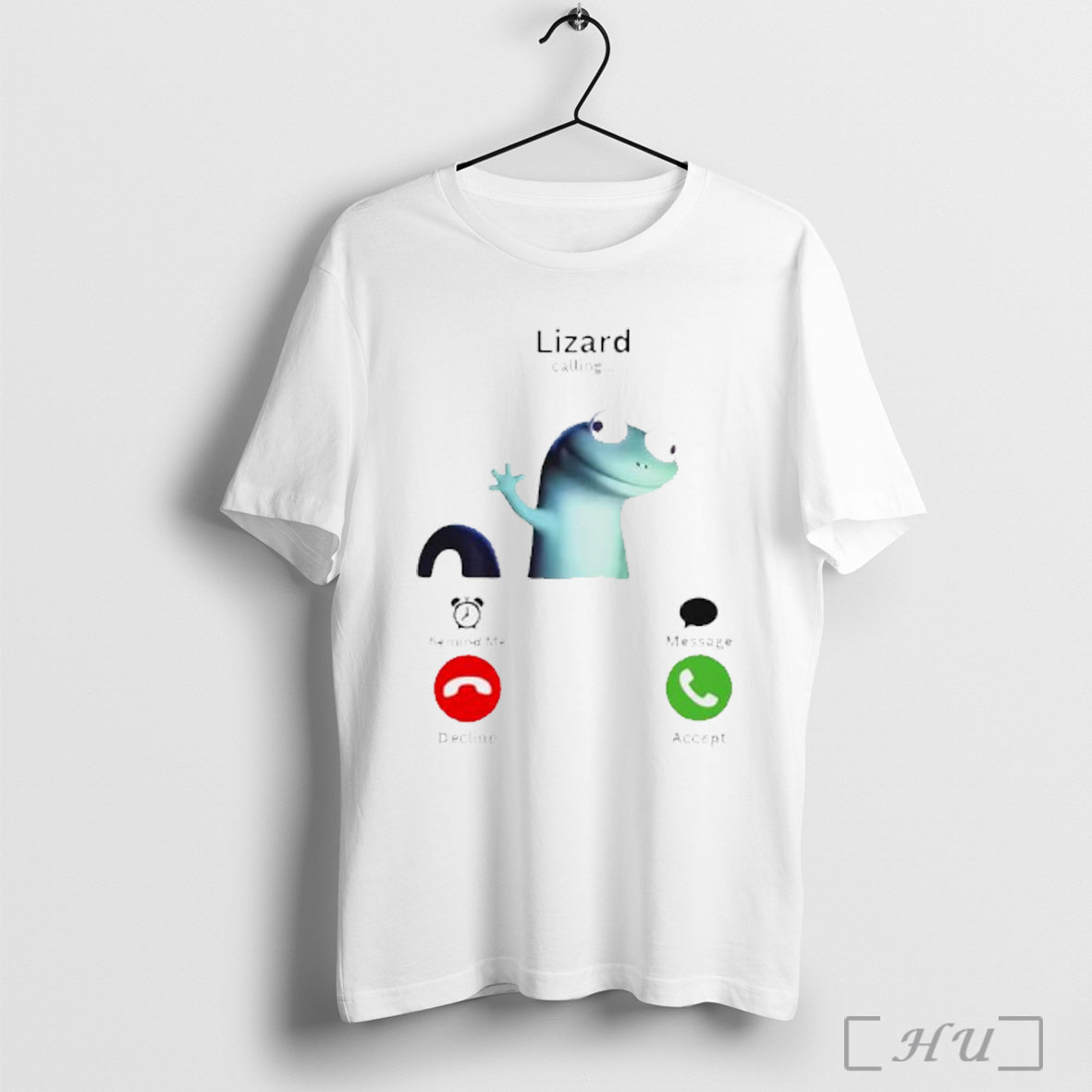 Officials Lizard Calling Accept Or Decline Funny Meme T Shirt