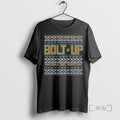 Officials Los Angeles Chargers Bolt Up Family Trust Respect Ugly Christmas Premium T Shirts Sweater