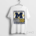 Officials Michigan Wolverines 2026 Mens Basketball National Champions Stare Down Champions Premium T Shirts Sweater