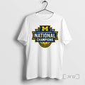 Officials Michigan Wolverines 2026 Ncaa Di Mens Basketball National Champions Logo Premium T Shirts Sweater