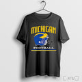 Officials Michigan Wolverines Football Helmet Vintage T Shirt