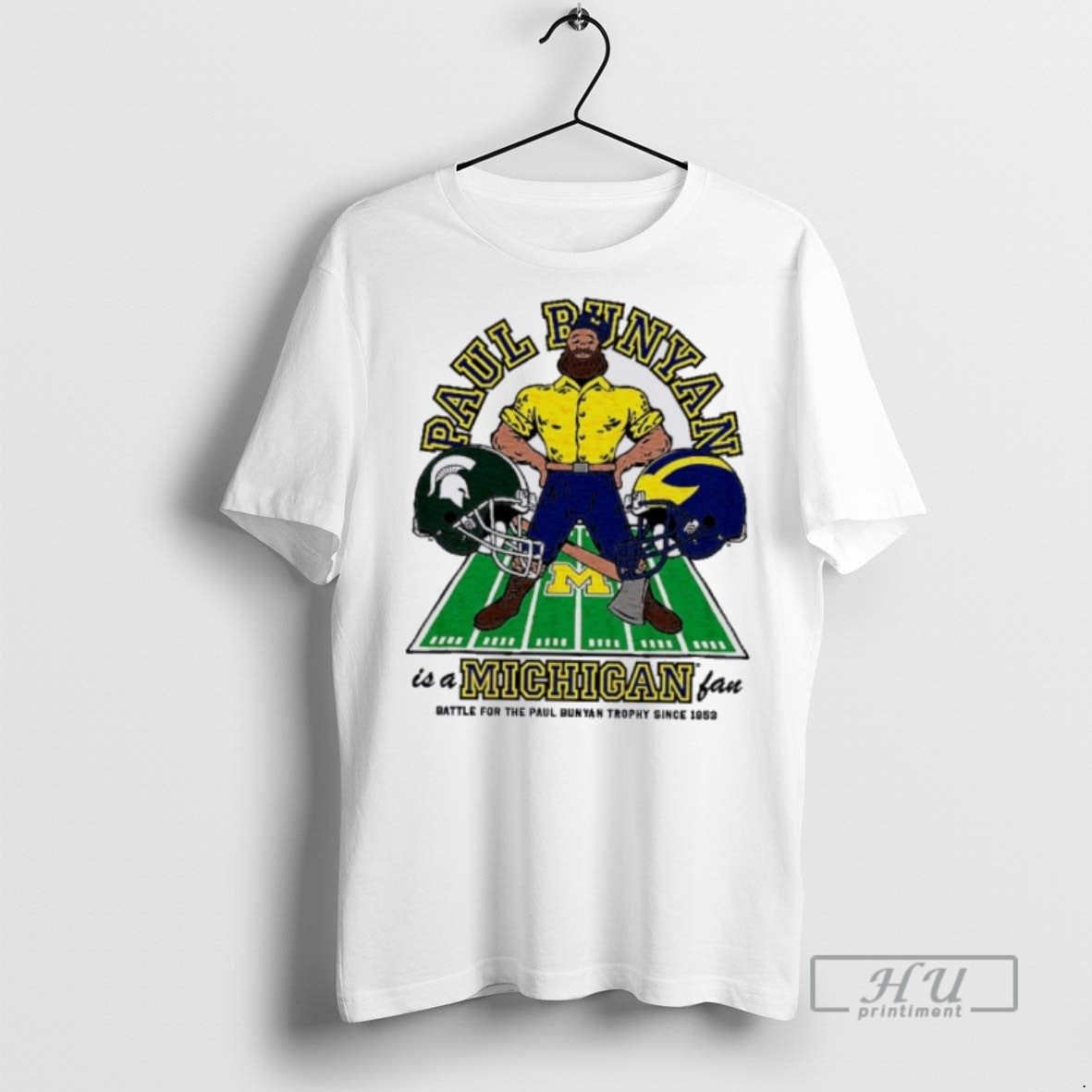 Officials Michigan Wolverines Paul Bunyan Is A Michigan Fan T Shirts