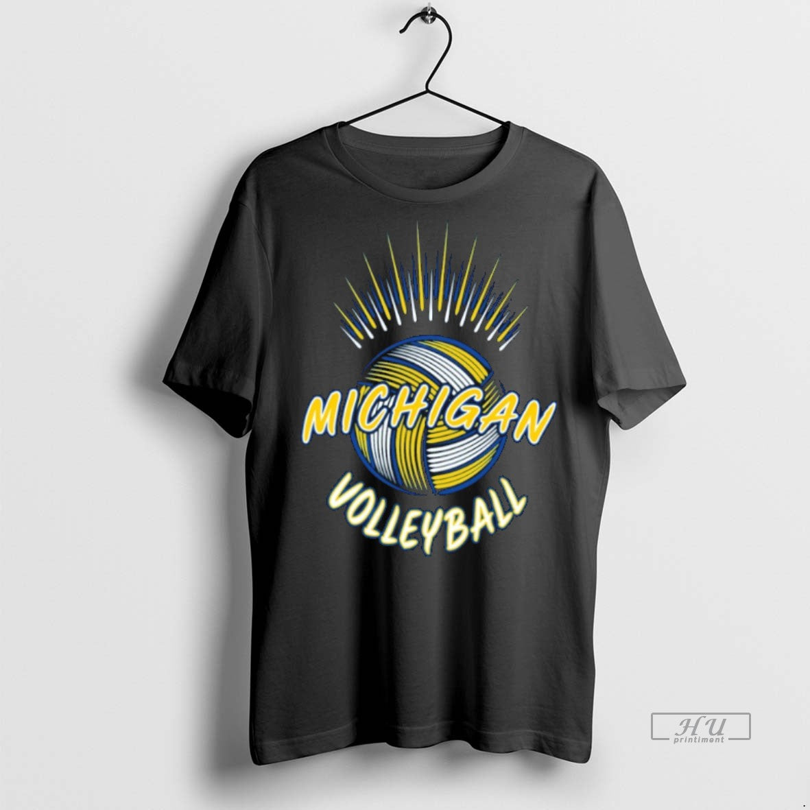 Officials Michigan Wolverines Volleyball Spike T Shirt Sweater