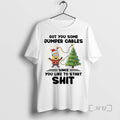 Officials Minion Got You Some Jumper Cables Since You Like To Start Shit Christmas Premium