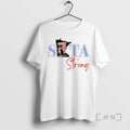 Officials Minnesota Strong Anti Ice Sita Resist Hands Off Strong American Flag Premium T Shirts