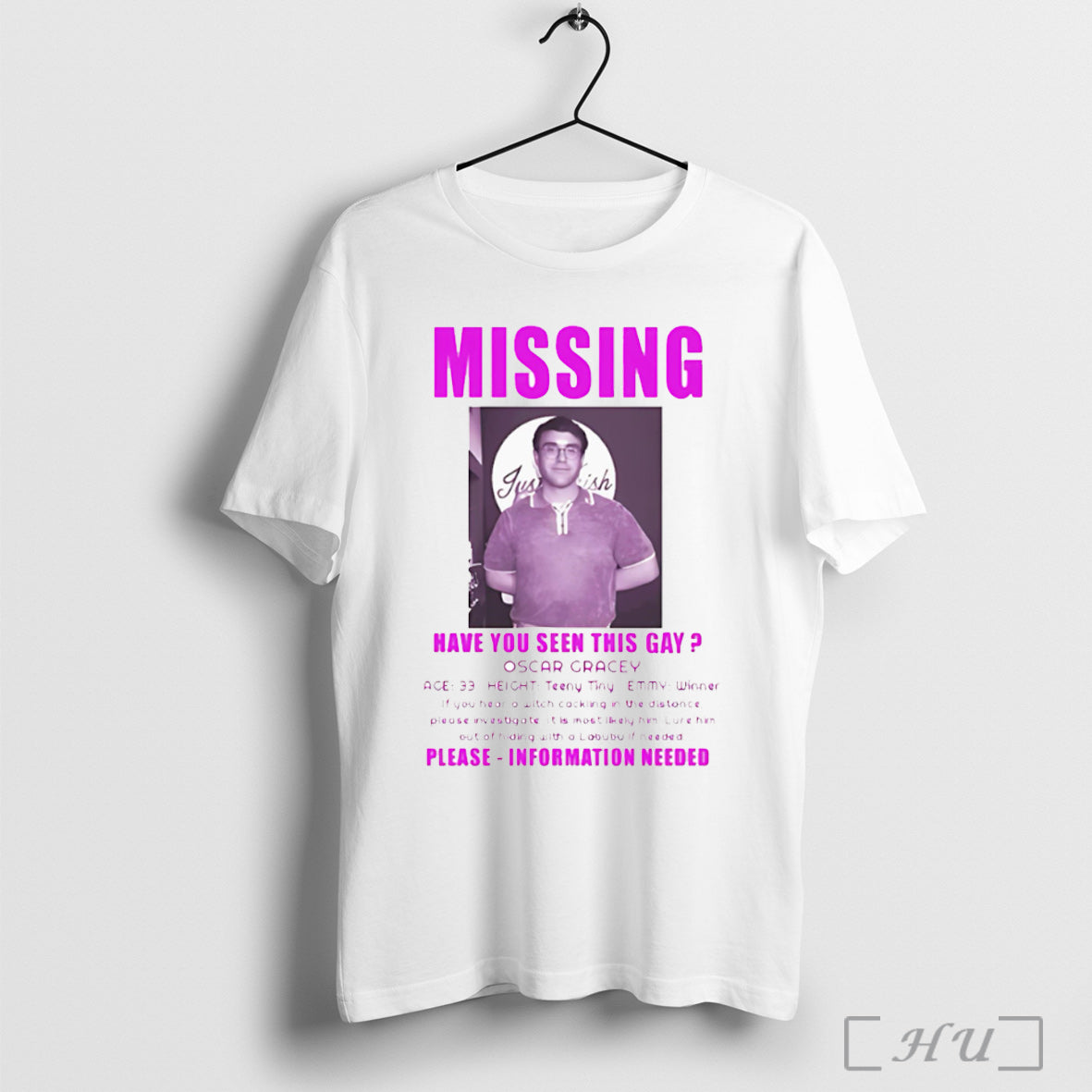 Officials Missing Have You Seen This Gay Oscar Gracey Comedy T Shirt