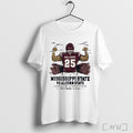 Officials Mississippi State Bulldogs Vs Alcorn State Braves Football Game Day 2025 T Shirt