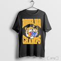 Officials Missouri Tigers Beat Kansas Jayhawks Border War Champs Mascot T Shirt
