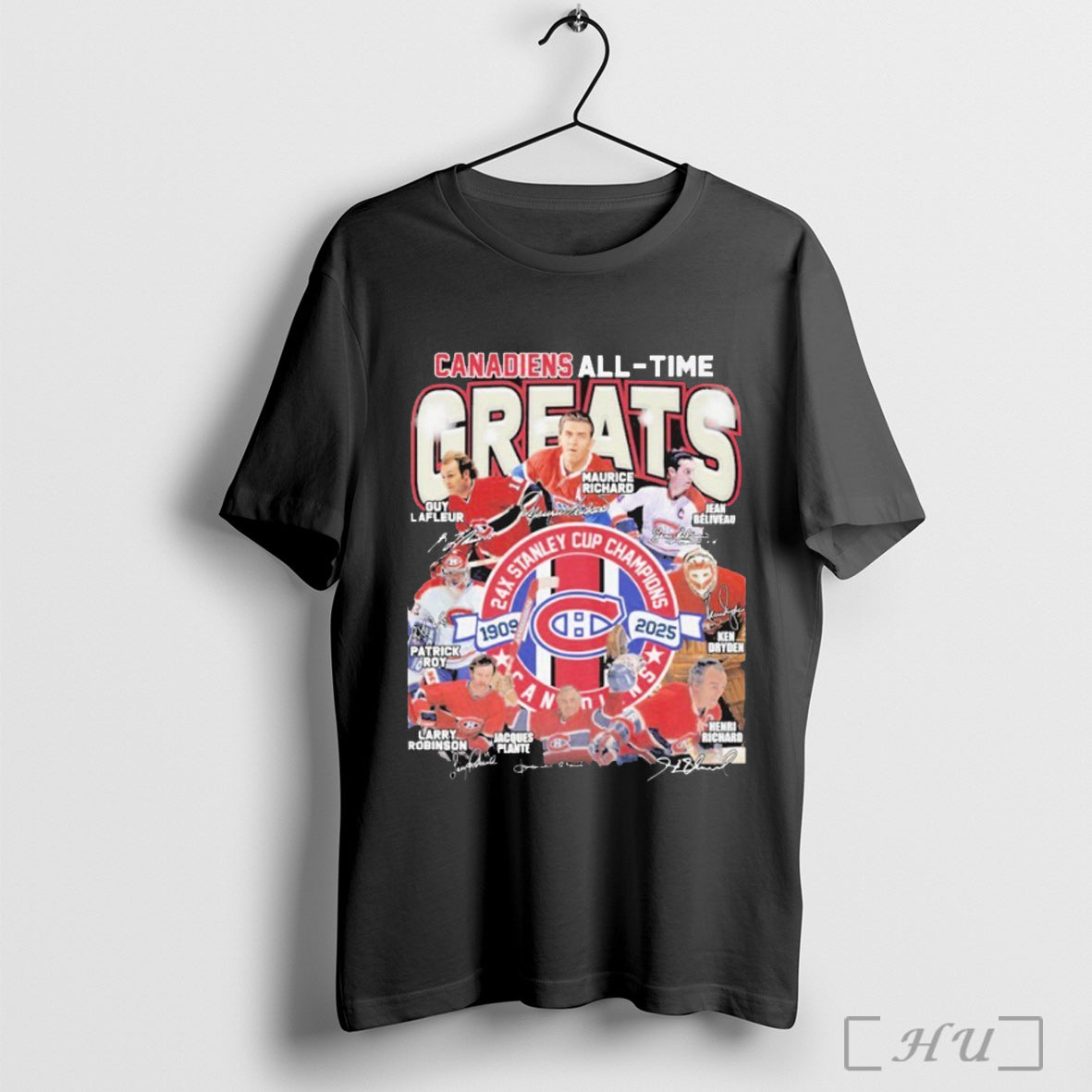Officials Montreal Canadiens All Time Greats 24x Stanley Cup Champions 1909 2025 Signatures