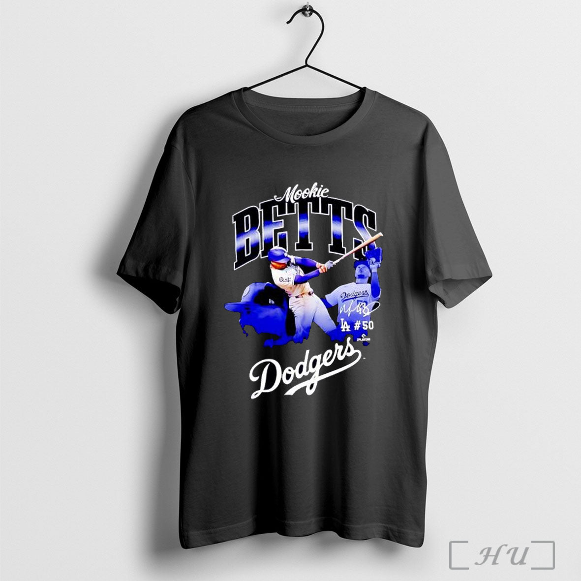 Officials Mookie Betts Dodgers Baseball Player La 50 Signature T Shirt