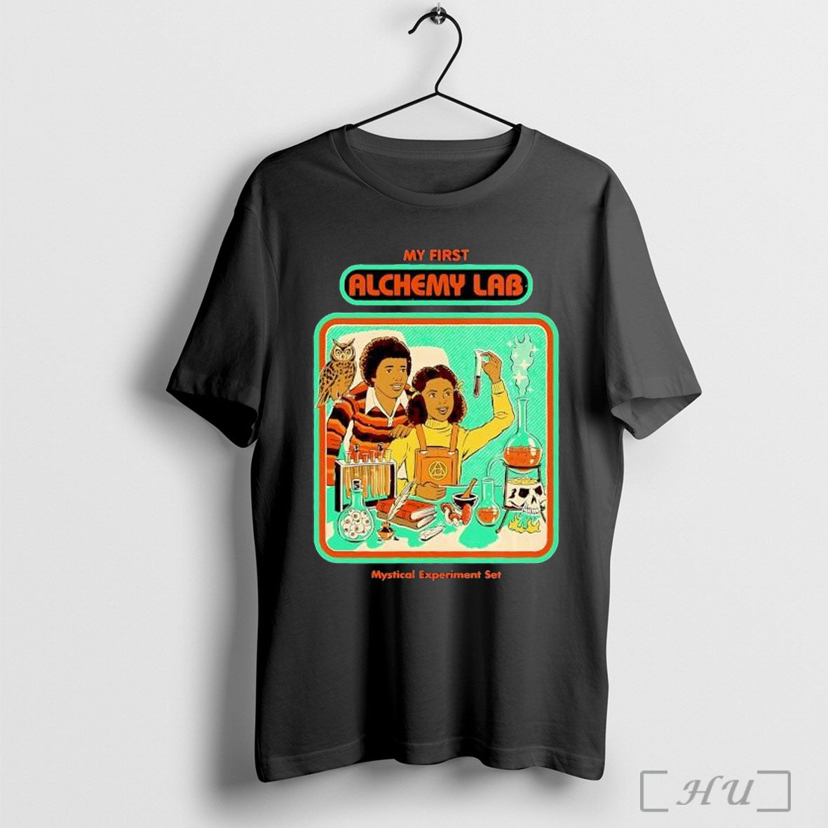 Officials My First Alchemy Lab Mystical Experiment Set Retro 70s Kids T Shirt