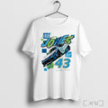 Officials Nascar Erik Jones No 43 Legacy Motor Club Toyota Camry Signature T Shirt
