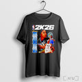 Officials Nba 2k26 Angel Reese Chicago Sky Basketball Fan Posters T Shirt
