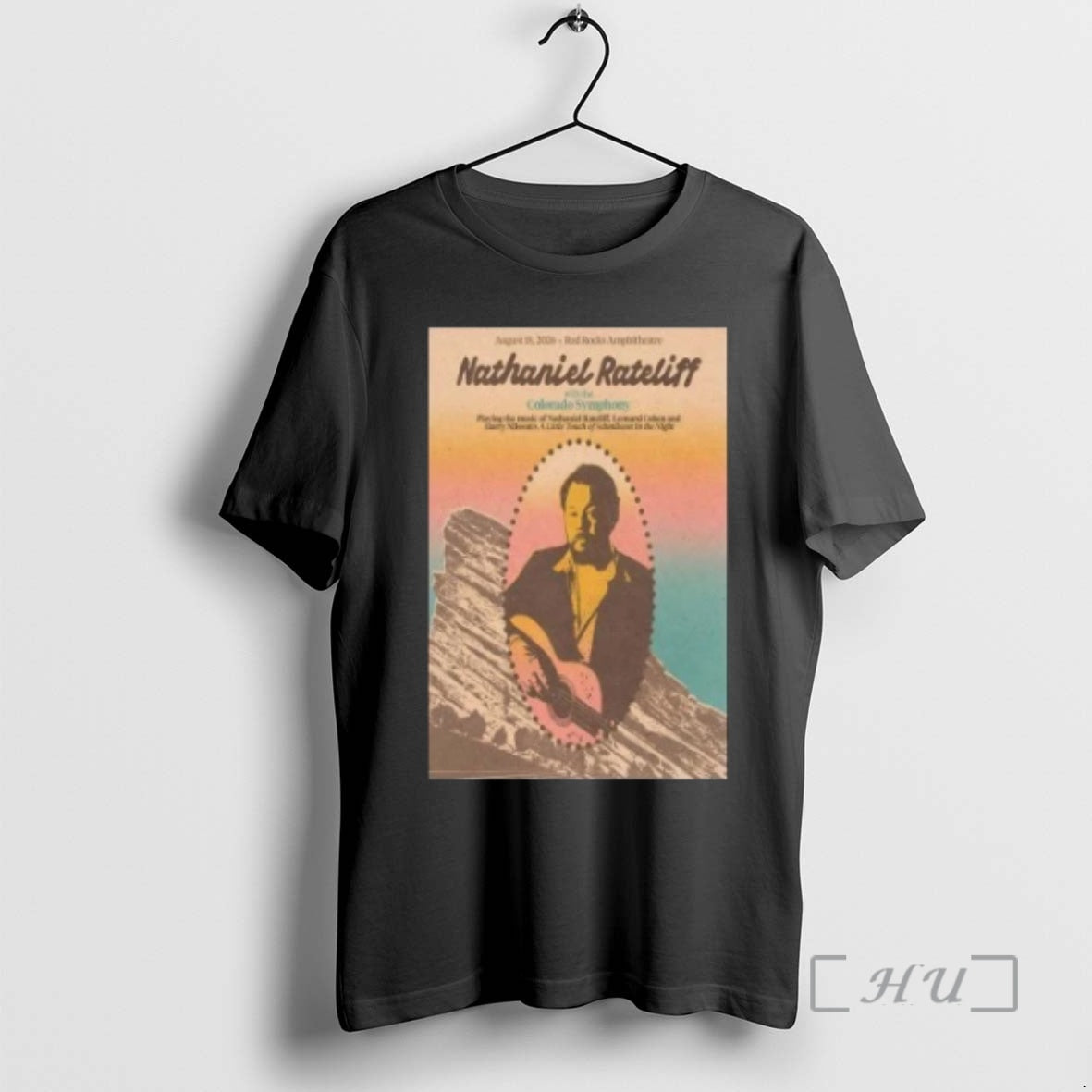 Officials Nathaniel Rateliff At Red Rocks Amphitheatre On Aug 18 2026 Premium T Shirts Sweater
