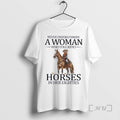 Officials Never Underestimate A Woman Who Still Rides Horses In Her Eighties Premium T Shirts