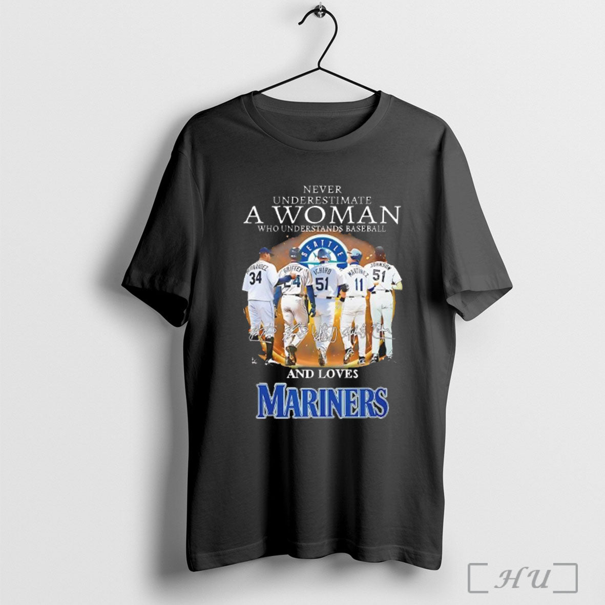 Officials Never Underestimate A Woman Who Understands Baseball And Loves Seattle Mariners Number And Signature