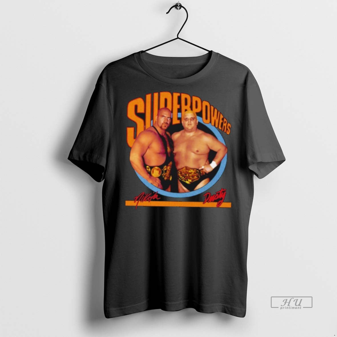 Officials Nikita Koloff And Dusty Rhodes Superpowers Nwa Wcw T Shirt Sweater