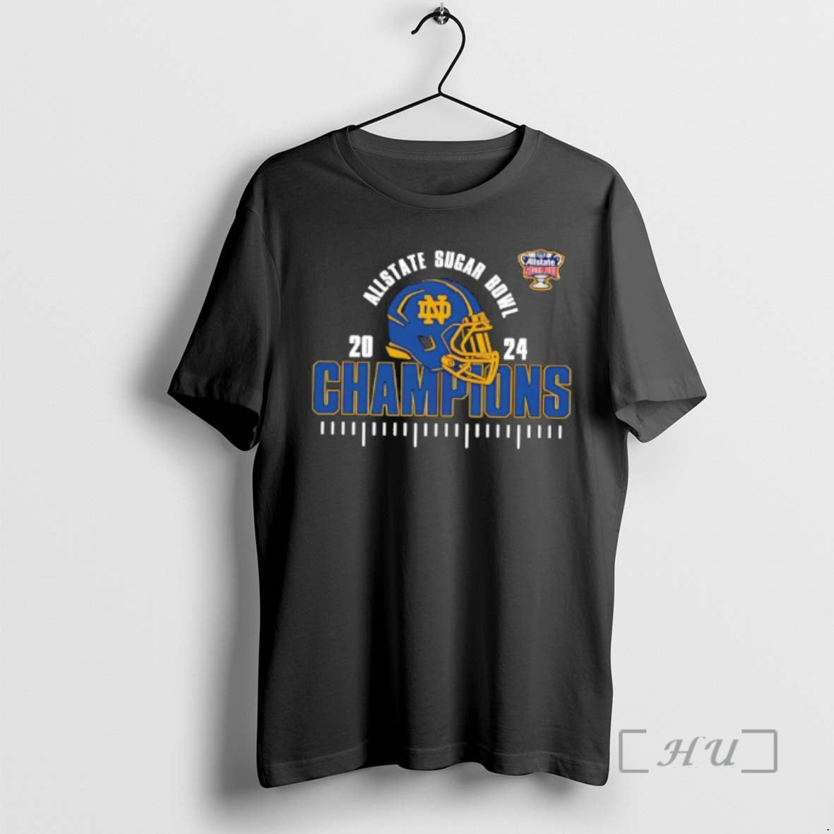 Officials Notre Dame Fighting Irish Is The 2024 Allstate Sugar Bowl Champions Premium T Shirts