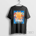 Officials October Hits Different 2025 Postseason Players T Shirt