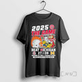 Officials Ohio State Mascot Knockout Michigan 2025 The Game 27 9 Score Premium T Shirts