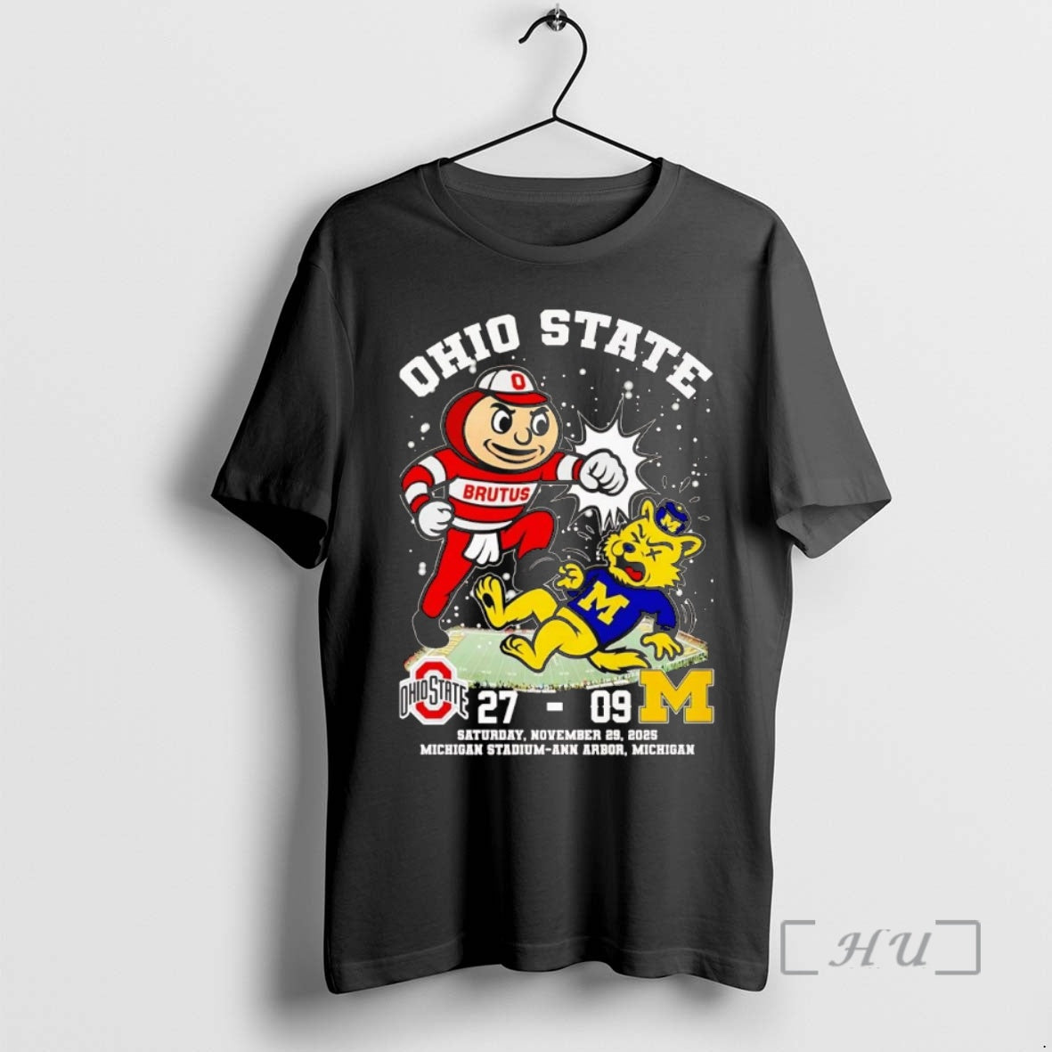 Officials Ohio State Beat Michigan Mascot Knockout 2025 Score