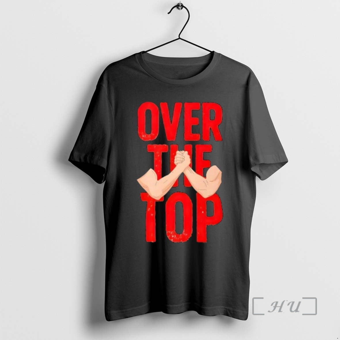 Officials Over The Top Arm Wrestling Retro Fitness Graphic