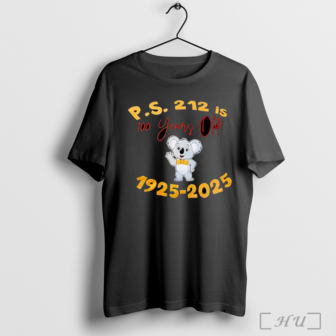 Officials P S 212 Is 100 Years Old 1925 2025 Koala Posters T Shirt